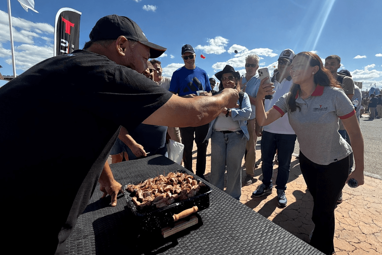 La carne argentina fue una de las estrellas de Expoagro 2026